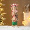 Set of 2 12.5"H Christmas Resin Stacked Gingerbread Table Decor